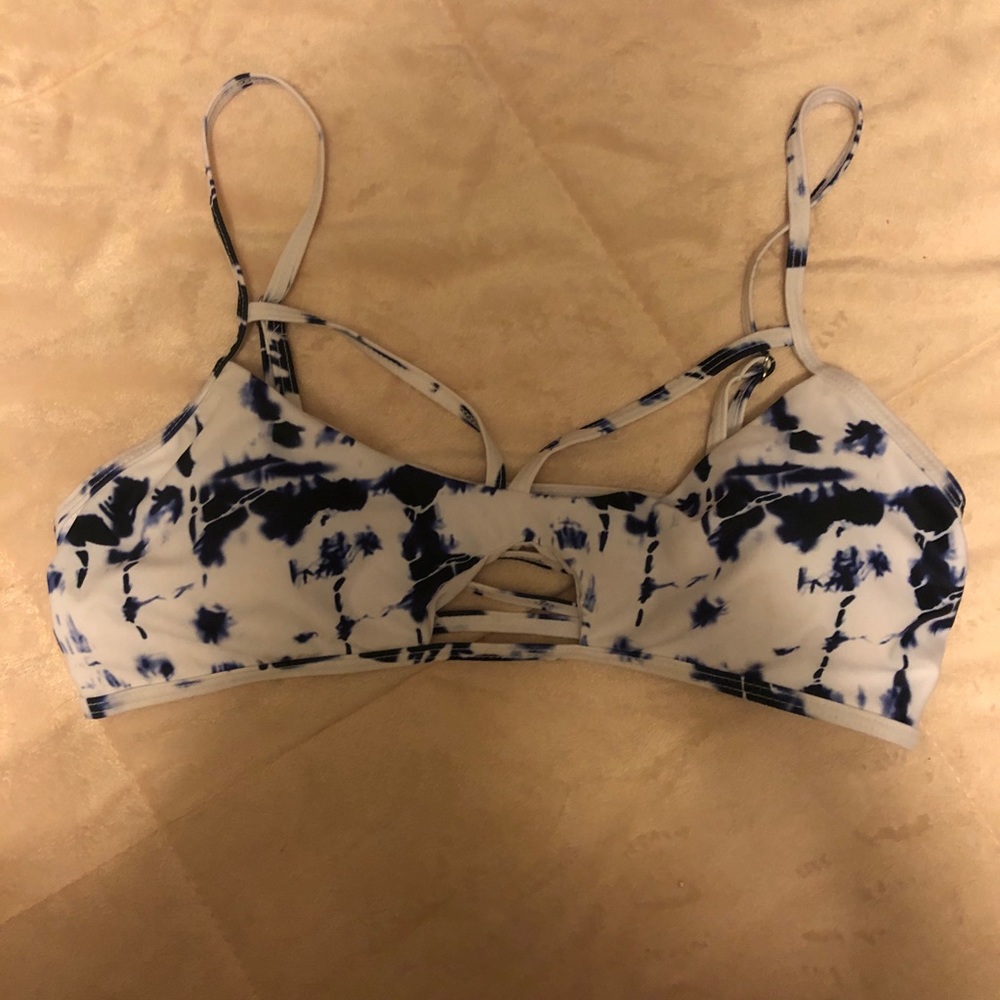 Tie dye bikini top